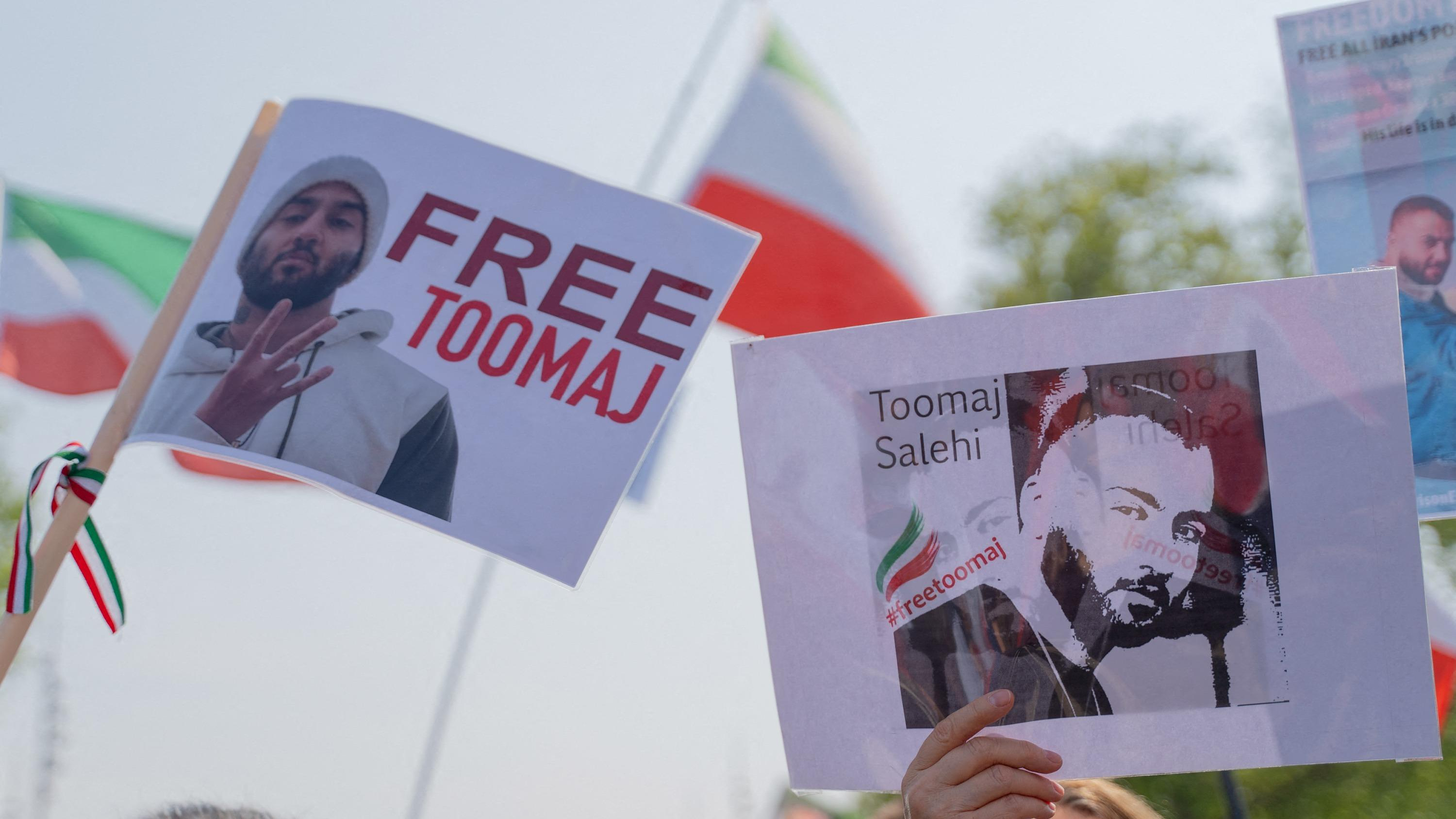 France denounces the death sentence of Iranian rapper Toomaj Salehi