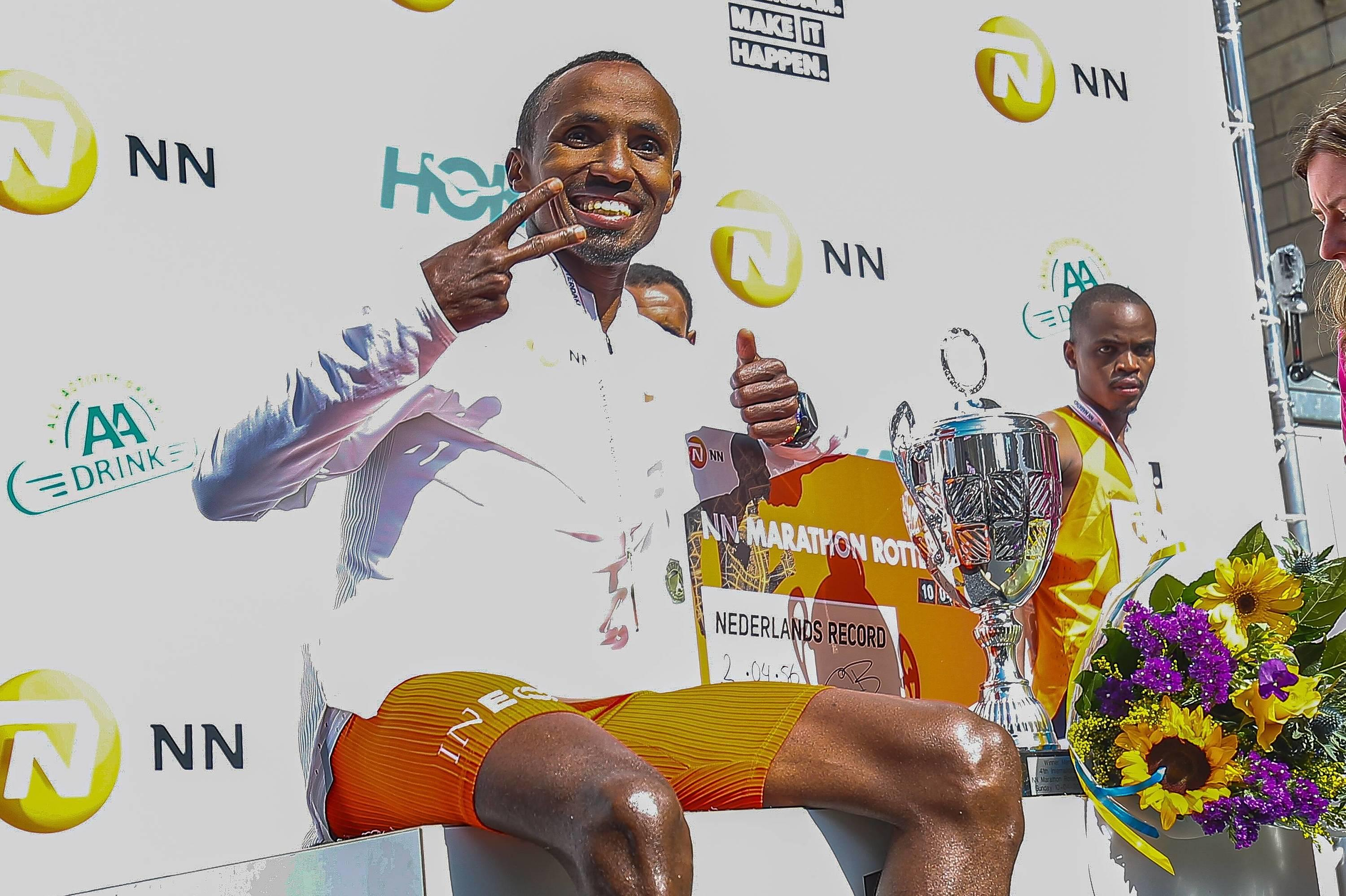 Olympic vice-champion in Tokyo, Abdi Nageeye wins the Rotterdam marathon
