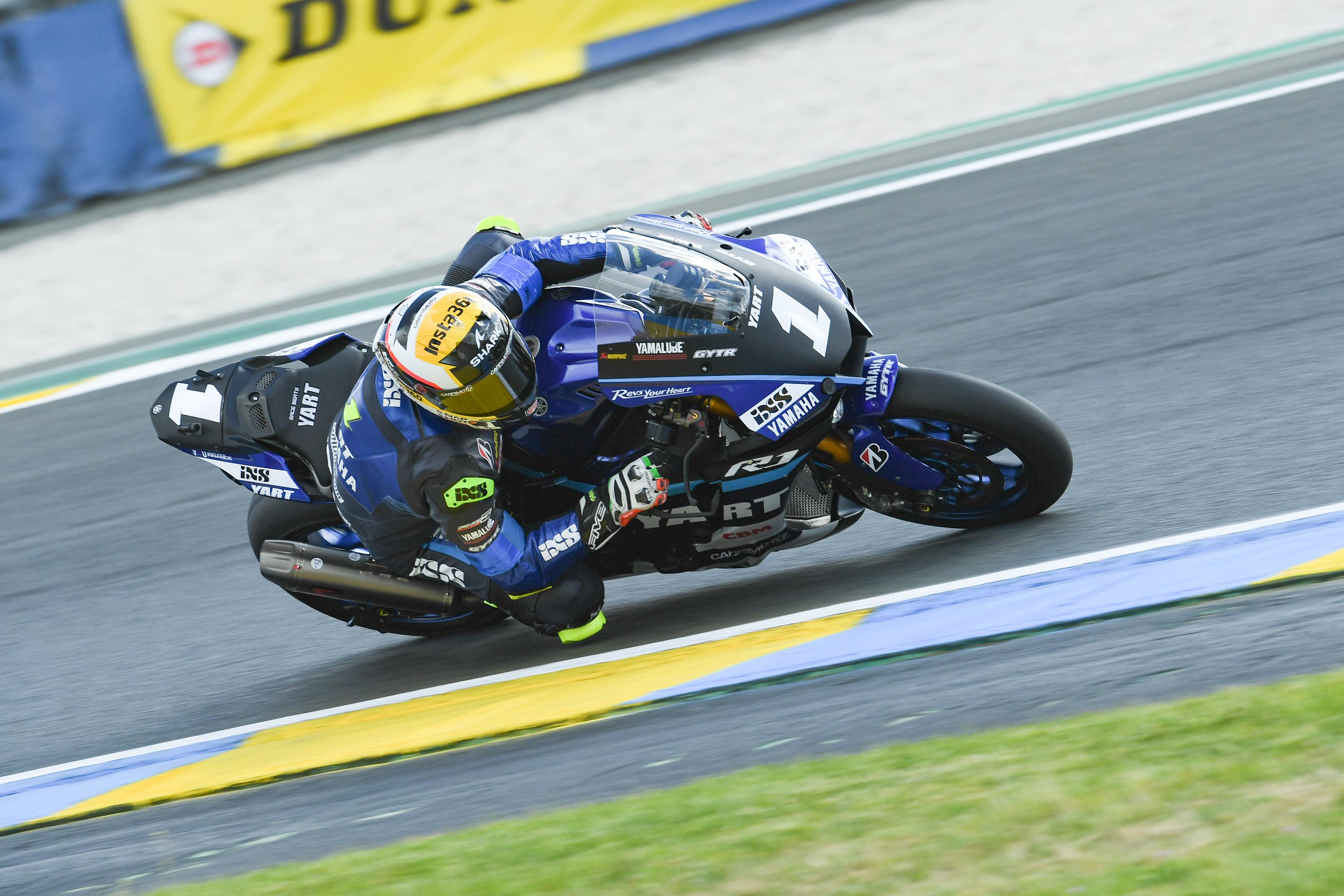 24 Heures Motos: a Yamaha at the top of the first qualifying practices