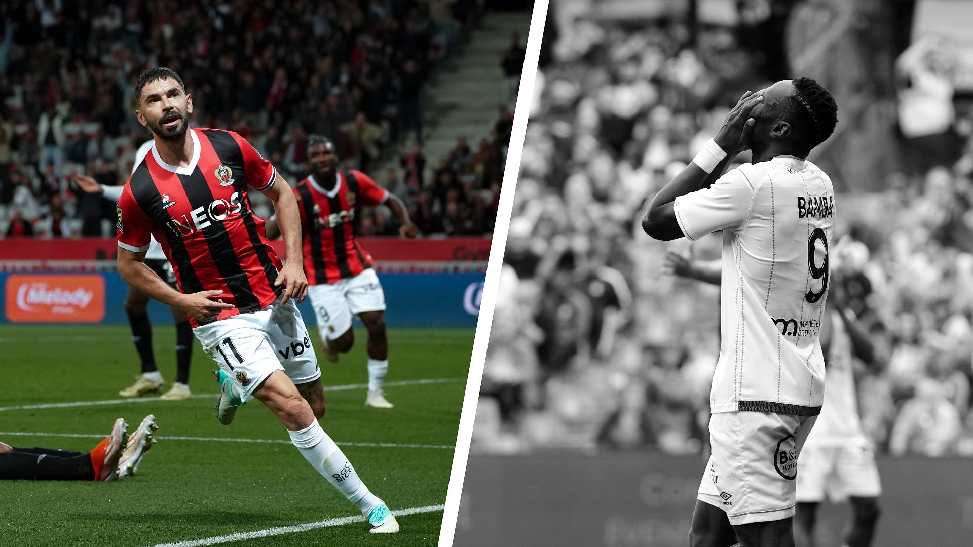 Nice-Lorient: Sanson as a maestro, Bamba catastrophic... The tops and the flops