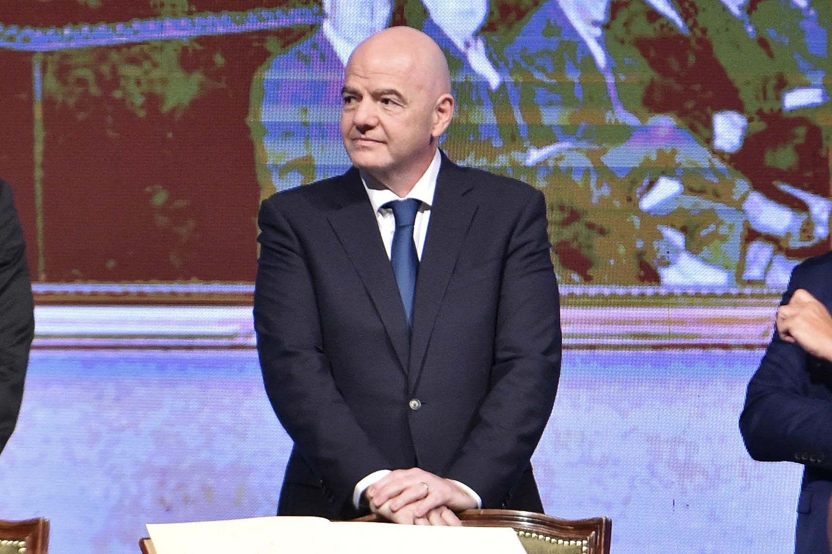 “There are problems of racism in football,” admits Infantino, FIFA president