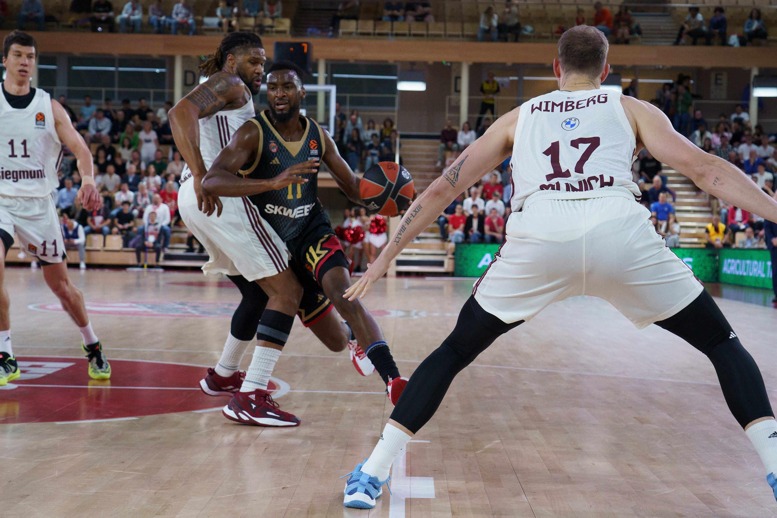 Basketball: Monaco barely beats Bayern and secures the Top 3 in the Euroleague