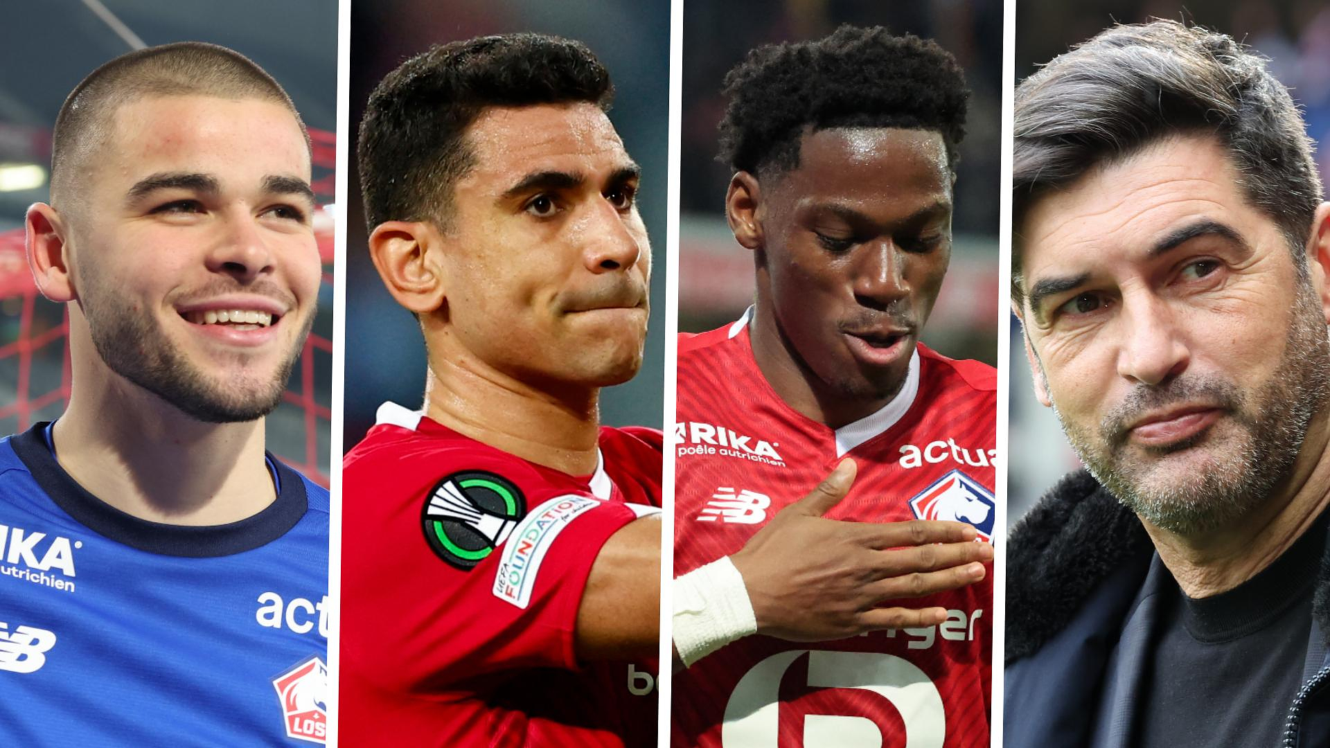 Aston Villa-Lille: Chevalier, André, David and Fonseca, the final four of LOSC