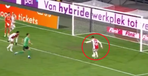 Football: alone in front of goal, the incredible failure of a player in the Netherlands