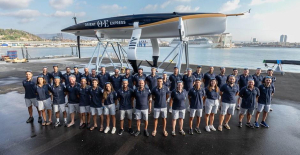 America's Cup: Orient Express Team Racing leaves on time