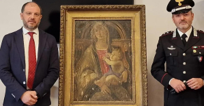A Botticelli forgotten for 50 years found in a pitiful state