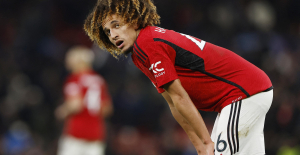 Mercato: Olympique Lyonnais in hot pursuit of Manchester United nugget Hannibal Mejbri
