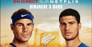 Tennis: a Nadal-Alcaraz exhibition match organized by Netflix next March