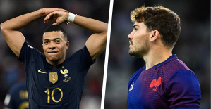 Kylian Mbappé and Antoine Dupont, the two most searched personalities on Google in 2023