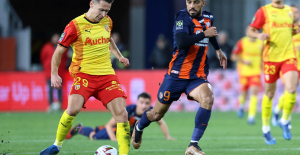 Ligue 1: setback for Lens, held in check in Montpellier