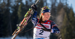 Biathlon: Justine Braisaz-Bouchet wins the Mass-start and achieves the hat-trick in Lenzerheide