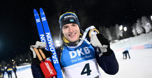 Biathlon: Samuelsson wins the pursuit in Östersund, Fillon Maillet 9th