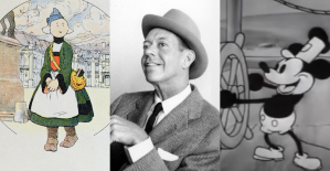 Bécassine, Cole Porter, Chaplin, Mickey Mouse... These works fall into the public domain