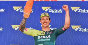 Cycling: Australian Sam Welsford wins first victory of the season at the Tour Down Under