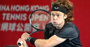 Tennis: Rublev reaches the quarterfinals in Hong Kong and will challenge Fils