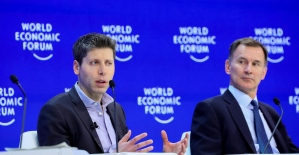 Sam Altman, the father of ChatGPT, superstar of the Davos forum