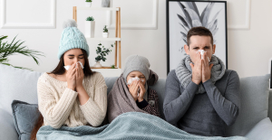 The flu epidemic affects almost all of France, Covid is on the decline