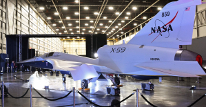 NASA unveils X-59, its silent supersonic plane