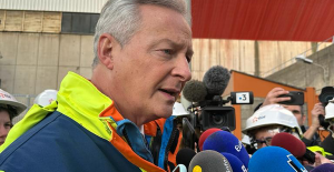 “Energy fascinates me”: traveling in the North, Bruno Le Maire inaugurates his new cap