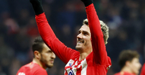 Football: Antoine Griezmann becomes the top scorer in the history of Atlético Madrid