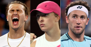 Australian Open: Zverev, Swiatek, Ruud... What to remember from the night in Melbourne
