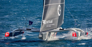 Arkéa Ultim Challenge: Anthony Marchand will finally stop to repair his trimaran