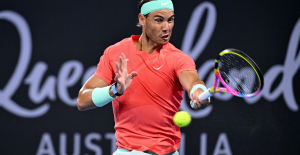 Tennis: very calm against Kubler, Nadal continues his journey in Brisbane