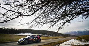 Monte-Carlo Rally: Evans remains in the lead, Ogier on his heels