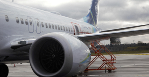 The Boeing 737 MAX 9 still grounded by the American regulator