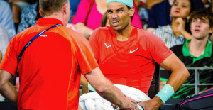 Tennis: “muscular” pain for Nadal, in “a very similar place” to his injury last year