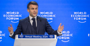 In Davos, Emmanuel Macron poses as an “optimistic” captain of a stronger Europe