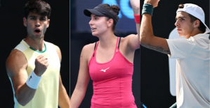 Australian Open: Alcaraz, Dodin, Cazaux what to remember from the night in Melbourne