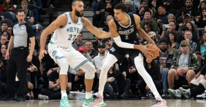 NBA: huge blow for Wembanyama and the Spurs, winners at the end of the suspense against Gobert's Wolves