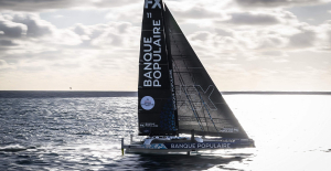 Arkéa Ultim Challenge: alert for Le Cléac'h who has a “problem” with a sail