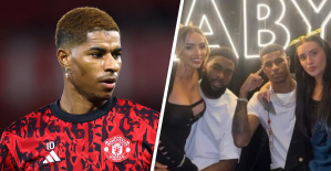 Football: seen in a nightclub and absent from training, Rashford risks a fine