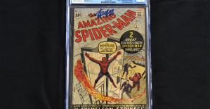 A rare copy of the first issue of The Amazing Spider-Man sold for more than a million euros