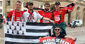Europa League: when the Rennes improvise a game of Breton shuffleboard at the foot of the Milan Duomo