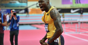 Athletics: Grant Holloway breaks 60m hurdles world record, Jones equals it among women
