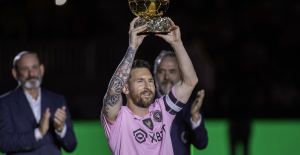 Football: Messi offered his 8th Ballon d’Or, won with PSG, to FC Barcelona