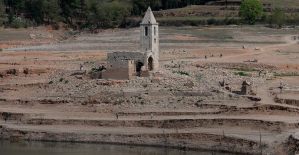 In Spain, the ruins of a village resurface due to drought