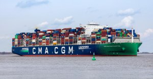 CMA CGM: net profit divided by seven in 2023 to $3.6 billion