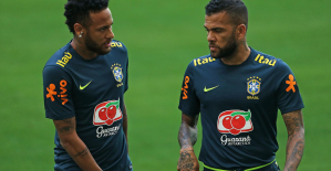 Football: Neymar paid 150,000 euros to help Dani Alves during his trial