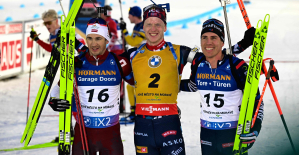 Biathlon Worlds: Fillon Maillet in bronze on the mass start, new record for Johannes Boe