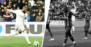 Montpellier-Lyon: Lacazette as a hero, Adams as a zero... The tops and the flops