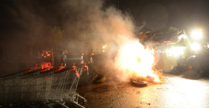 Anger of farmers: around fifty supermarkets targeted overnight in Haute-Loire