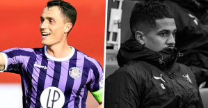 Ligue 1: Sierra guides Toulouse, Blas with his head down... The tops/flops of the multiplex