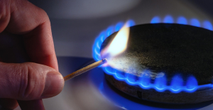 European natural gas at its lowest level in almost three years