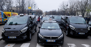 Taxi strike: snail operations in Paris, Toulouse and Rennes