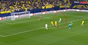 Europa League: on video, Aubameyang's miss against goal