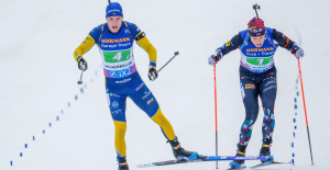 Biathlon: Norway wins the single mixed relay on the line, France 5th